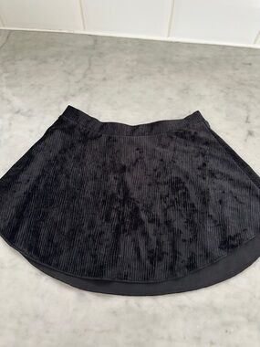 Bloch Black Velvet Ballet Skirt Size P